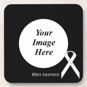 Porta-copo Faixa de Opções Padrão Branca por Kenneth Yonci