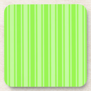 Porta-copo faixas de verde limão doce