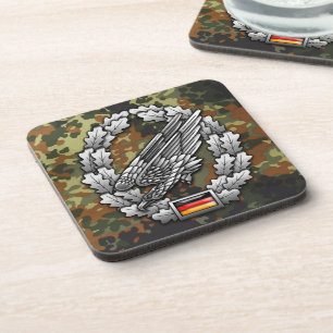 Porta-copo Fallschirmjägertruppe Barettabzeichen
