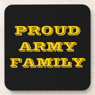 Porta-copo Família do Exército Orgulhoso do Conjunto de por
