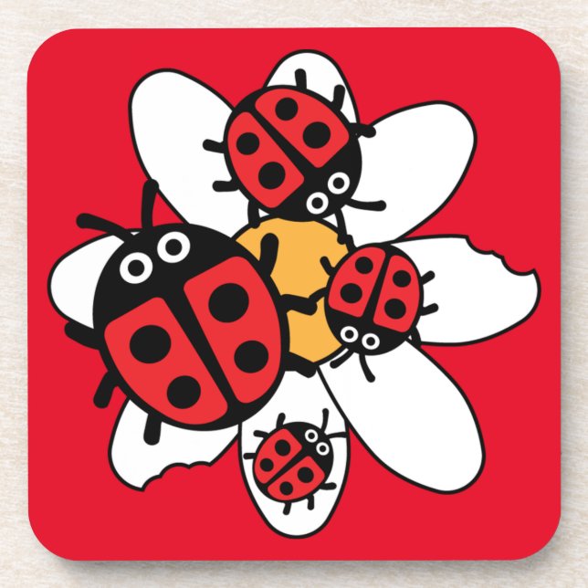 Porta-copo Família Ladybird E Ladybug (Frente)