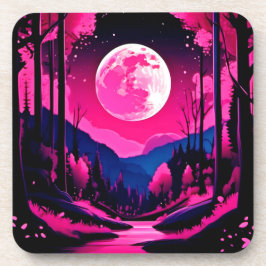 Porta-copo Fantasia da Lua Rosa
