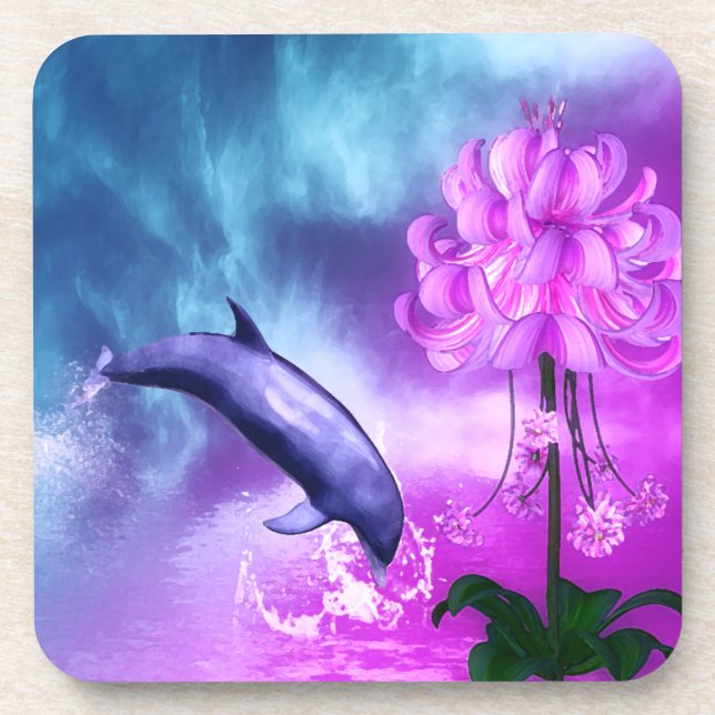 Porta-copo Fantasy Dolphin (Frente)