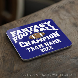 Porta-copo Fantasy Football Champion - Personalizar