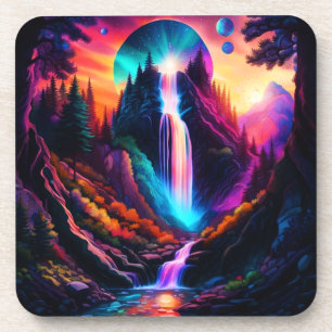 Porta-copo Fantasy Waterfall