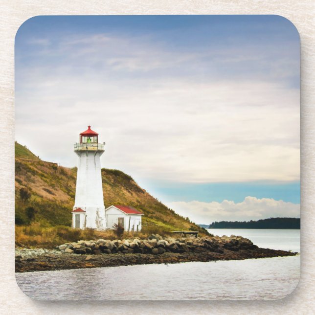 Porta-copo Faróis | Farol da Ilha Georges (Frente)
