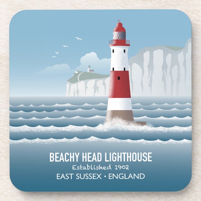 Porta-copo Farol de Beachy Head (Frente)