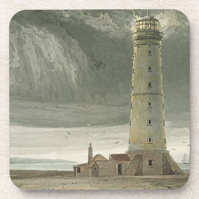 Porta-copo Farol de Dungeness, 'de uma viagem em torno do (Frente)