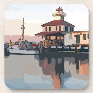 Porta-copo Farol de Nova Orleans