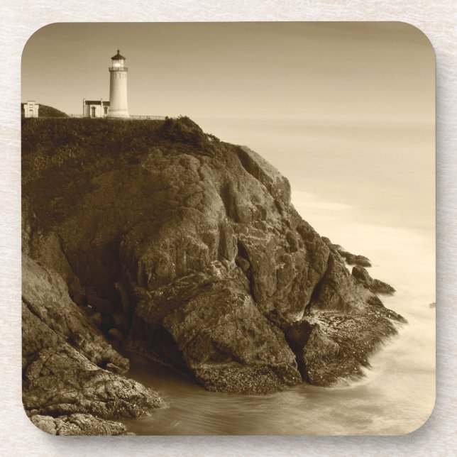 Porta-copo Farol North Head | Parque Estadual Fort Canby, WA (Frente)