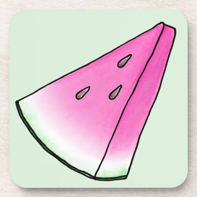 Porta-copo Fatia de melancia (Frente)