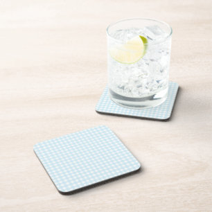Porta-copo Faye e Lauren Blue Gingham