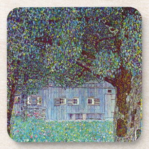 Porta-copo Fazenda na Alta Áustria por Gustav Klimt