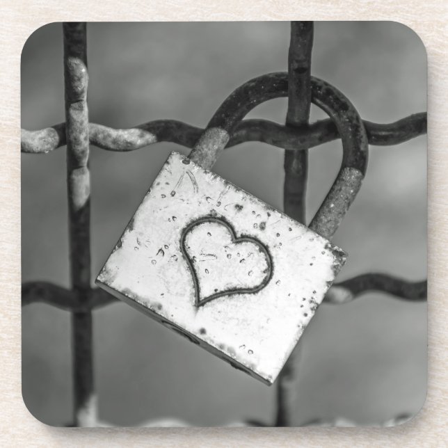 Porta-copo Fechamento do amor em portas copos plásticas duras (Frente)