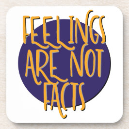 Porta-copo Feelings Are Not Facts | 12 Step Recovery Slogan