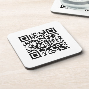 Porta-copo Feliz ano novo! — Código QR