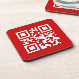 Porta-copo Feliz ano novo! — Código QR