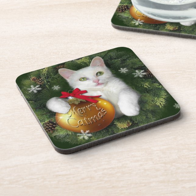 Porta-copo Feliz Catmas (Left Side)