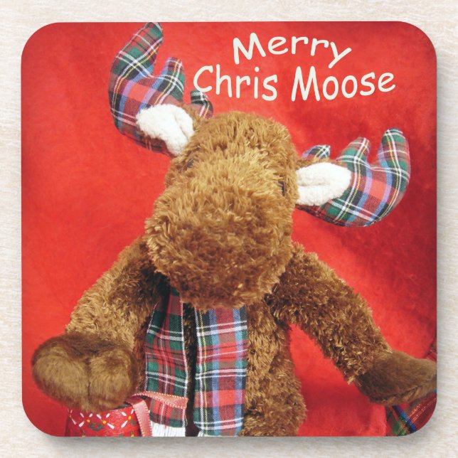Porta-copo Feliz Chris Moose (Frente)