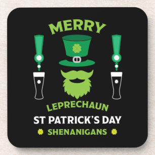 Porta-copo Feliz Dia Irlandês de São Patrício Austrália 17 de