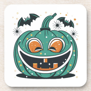 Porta-copo Feliz Halloween! Esculpa uma Abóbora!