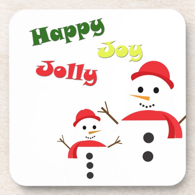 Porta-copo Feliz Jolly Joy (Frente)