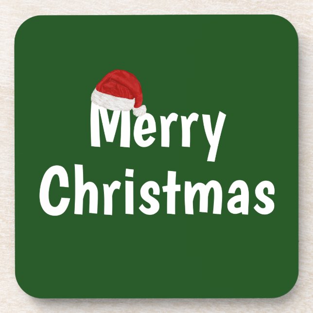 Porta-copo Feliz Natal (Frente)