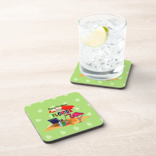 Porta-copo Feliz Natal da Flórida