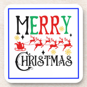 Porta-copo Feliz Natal Papais noeis Sleigh-61049 T-Shirt Hood