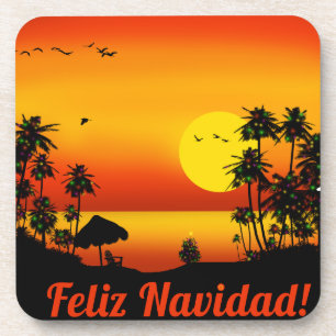 Porta-copo Feliz Navidad