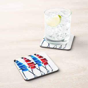 Porta-copo Feliz Pessoas Vibrante Maasai Elegance: caminhando