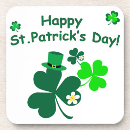 Porta-copo Feliz Rua, Dia de Patrick