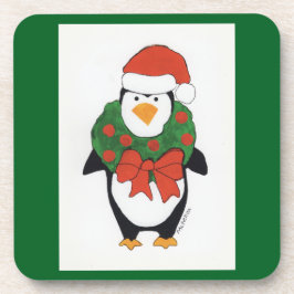 Porta-copo Feriado de Pinguim - Arte infantil para COC
