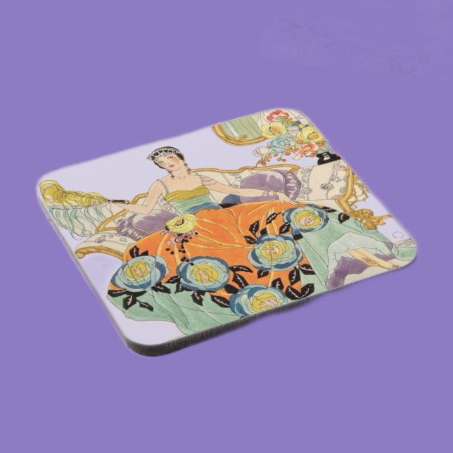 Porta-copo FesArt Deco Lady (Criador carregado)