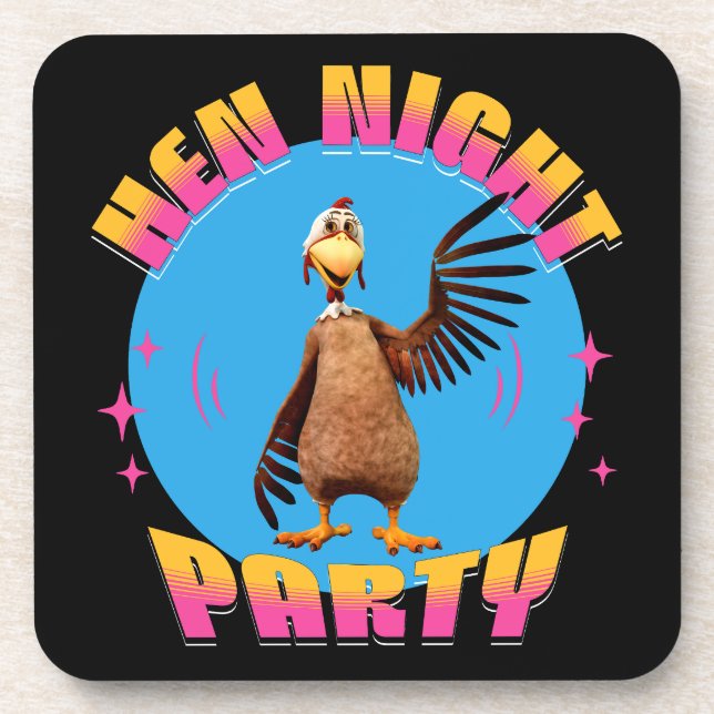 Porta-copo Festa de Despedida de Solteira Divertida Festa de  (Frente)