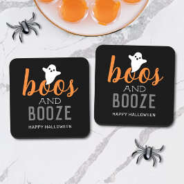 Porta-copo Festa de Halloween Boos and Booze