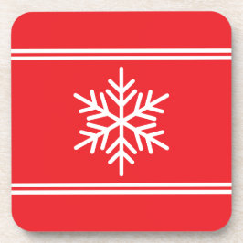 Porta-copo Festivo Brilho Vermelho Cinzento Vermelho Stripes 