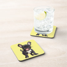 Filhote Frenchie de cor personalizada
