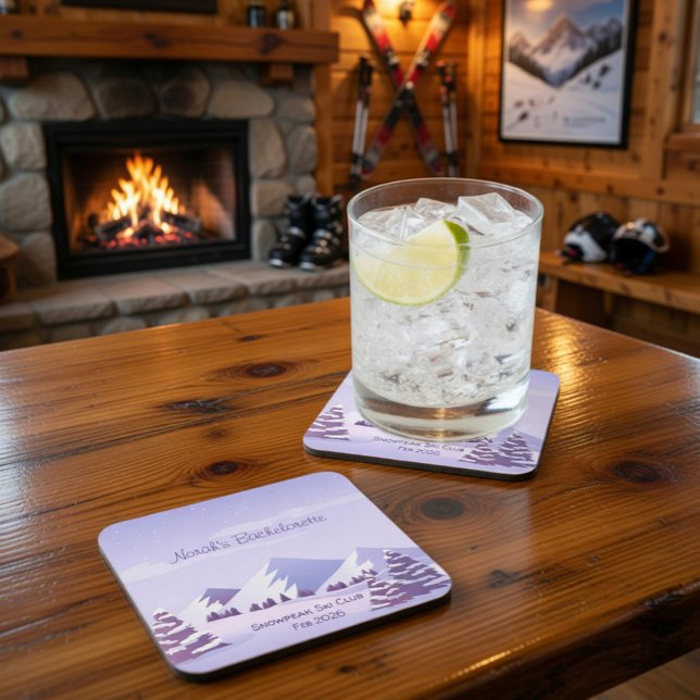 Porta-copo Fim de Semana de Despedida de Solteira na Montanha (Criador carregado)