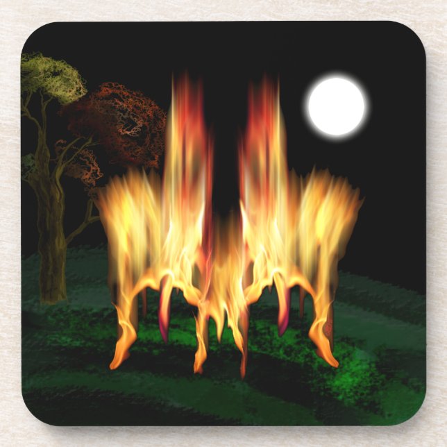 Porta-copo Fire Fly (Frente)