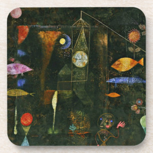 Porta-copo Fish Magic by Paul Klee
