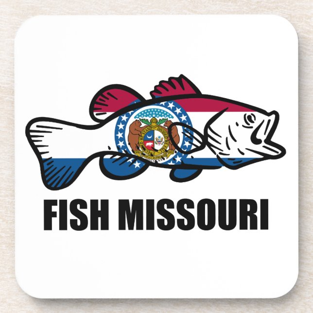Porta-copo Fish Missouri (Frente)