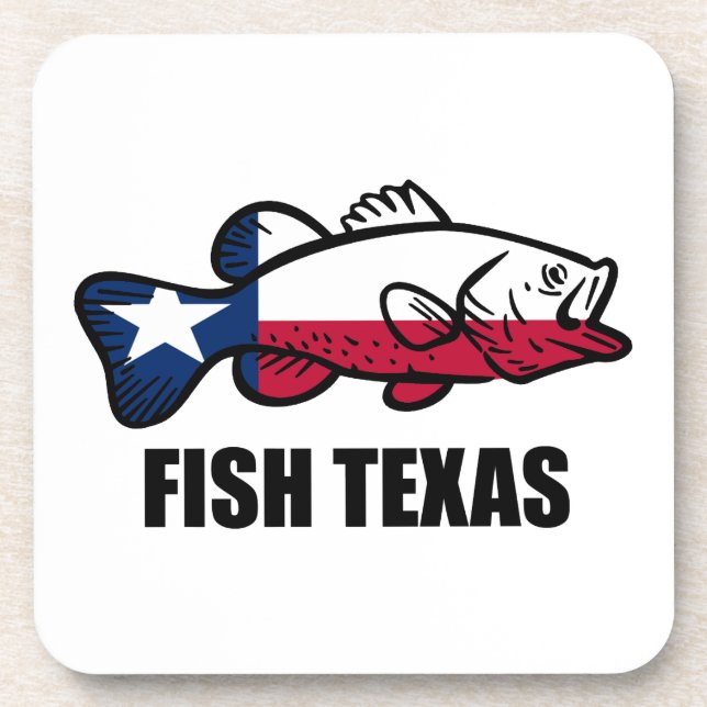 Porta-copo Fish Texas (Frente)