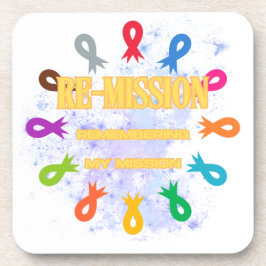 Porta-copo Fitas de cancer de remissão