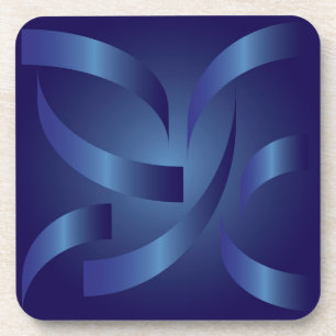 Porta-copo fitas de safira