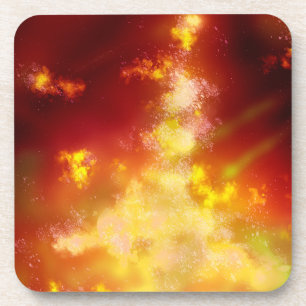 Porta-copo Flame Night Sky Plastic