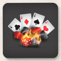 Flame Poker Casino Black