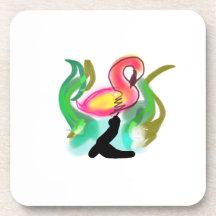 flâmego rosa chama de verão