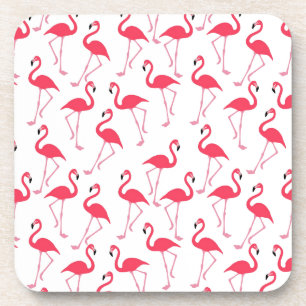 Porta-copo flamingos