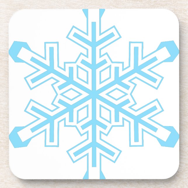 Porta-copo Floco de neve (Frente)